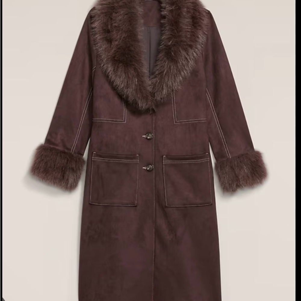 NWT Anna Sui x Old Navy Vegan Suede Jacket
